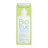 Bausch & Lomb Bio true conditions, cleans, removes protein, disinfects, rinses, stores for soft contact lenses Full-Size Picture